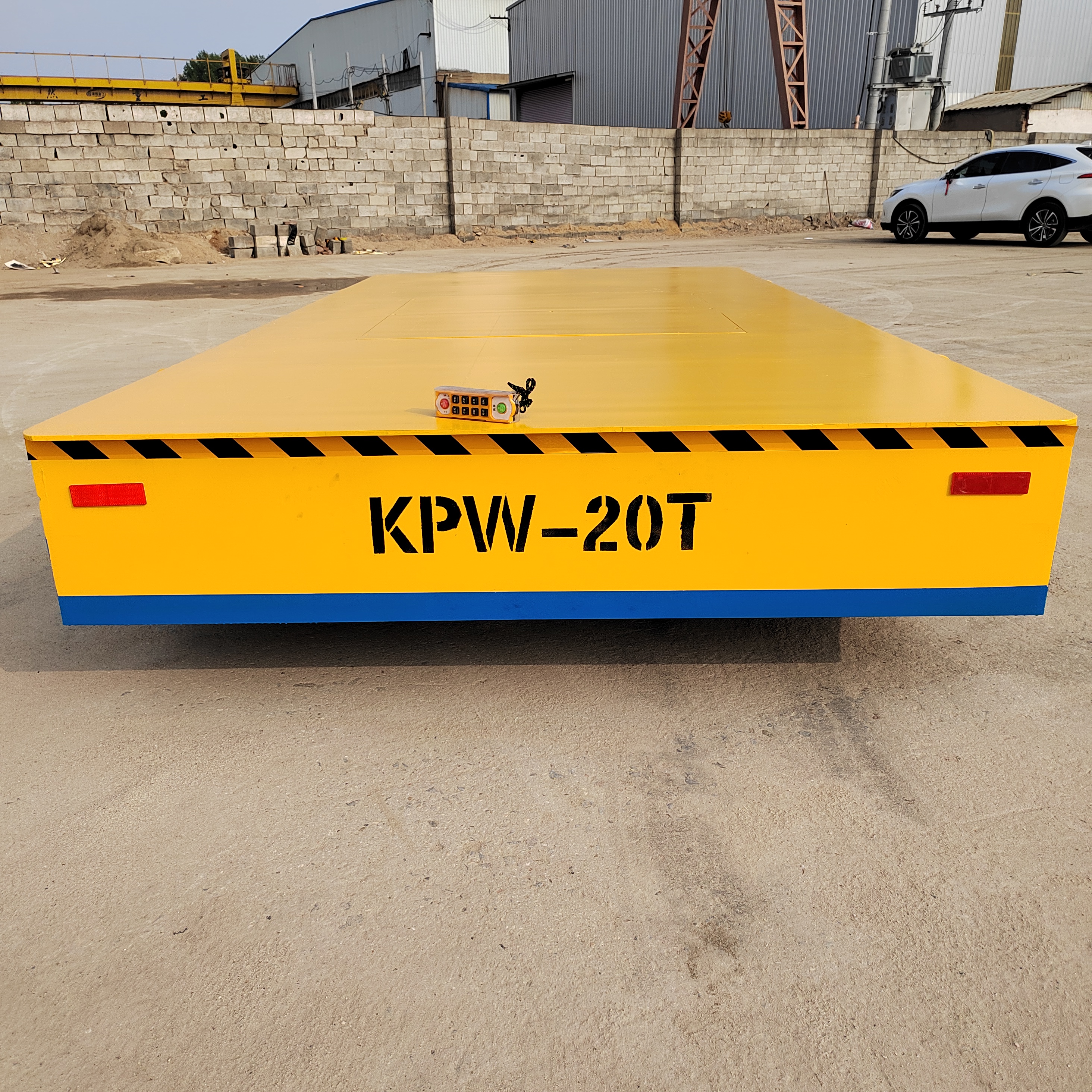 电动地平车工业重载搬运车3T/5T/10T可选厂区轨道平板车