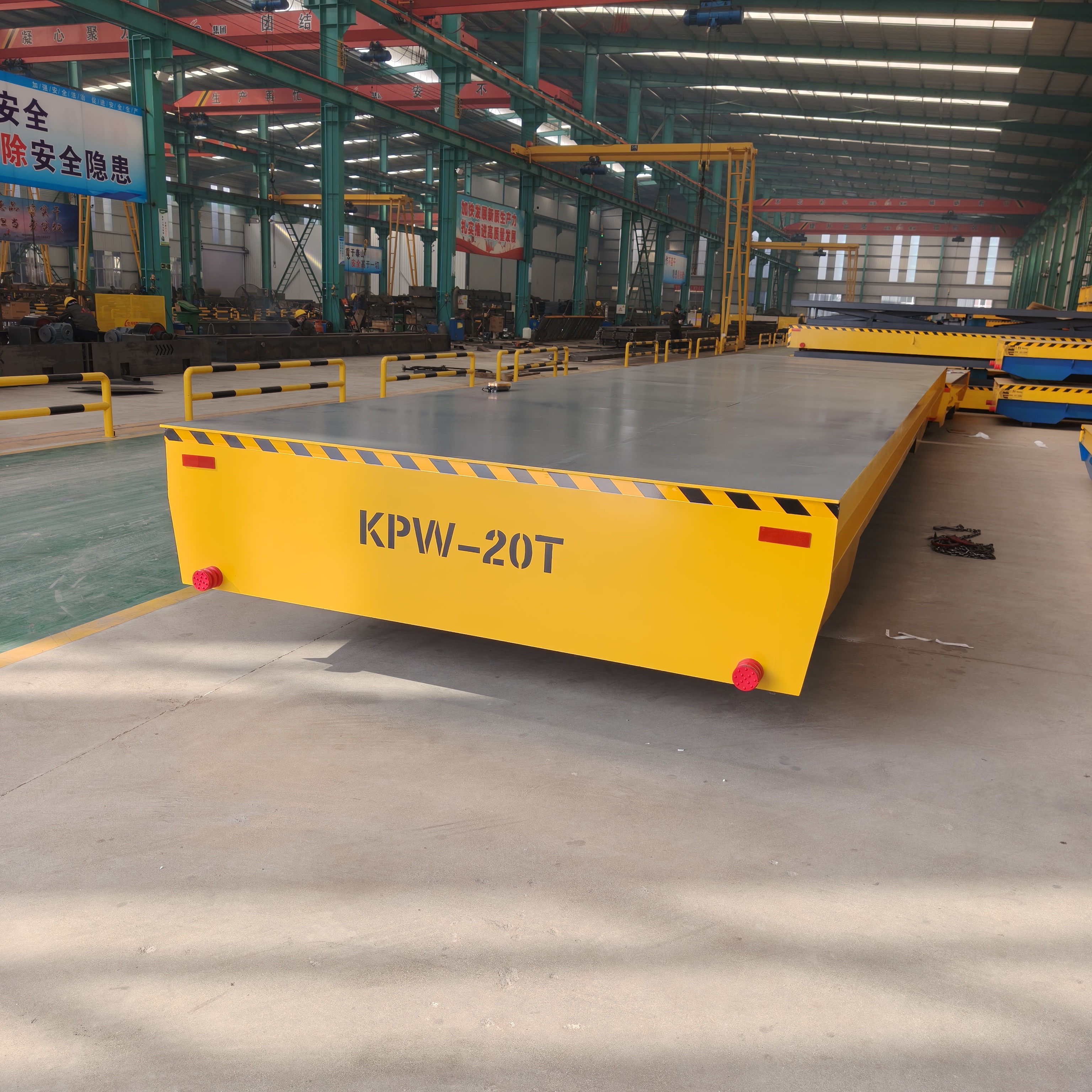 电动地平车工业重载搬运车3T/5T/10T可选厂区轨道平板车