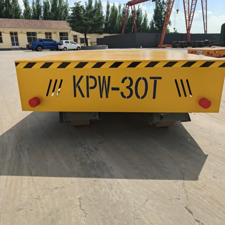 电动地平车工业重载搬运车3T/5T/10T可选厂区轨道平板车