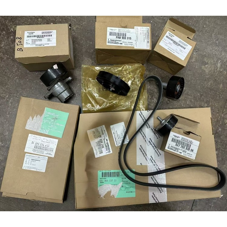 保时捷卡宴 976 玛卡涨紧轮 惰轮 过渡轮 皮带