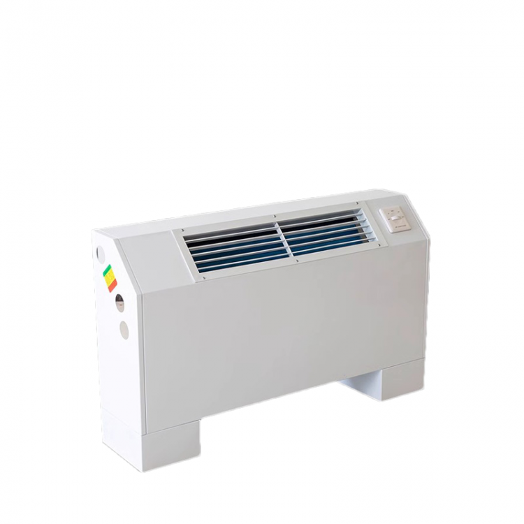 立式明装风机盘管厂家/超薄静音落地式风盘/普雷蒂定制