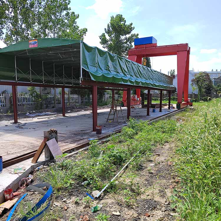 大型伸缩式推拉篷