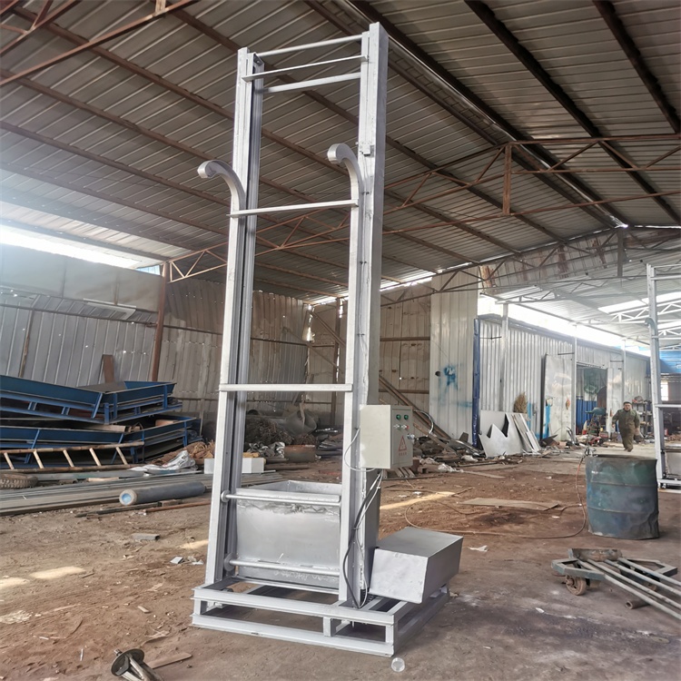 小型单斗提升机 污泥垂直提料机