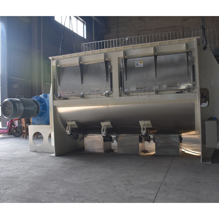 卧式螺带混合机电子塑料搅拌混合设备