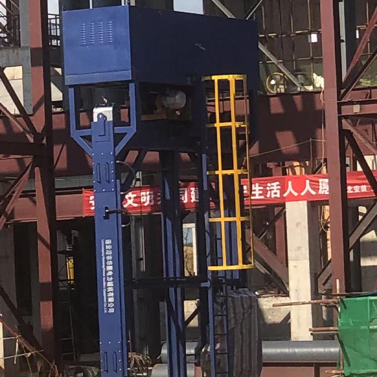 旭阳工程萍乡焦化失电快开插板阀安装现场