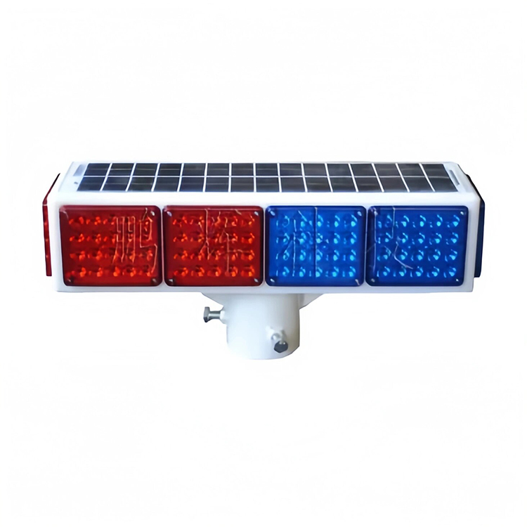 一体双面四排爆闪灯