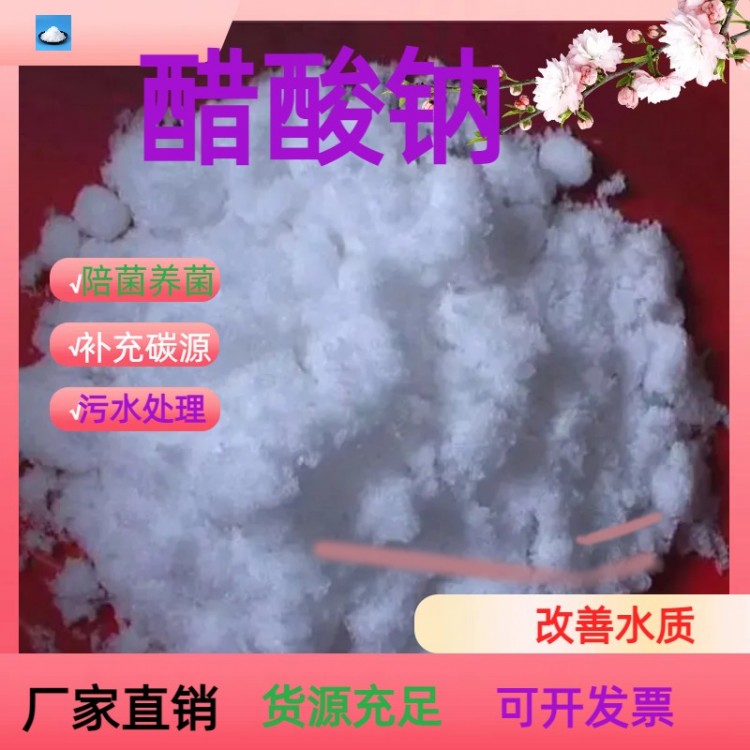 石河子加工厂废水处理用固体乙酸钠当天发货瑞林牌