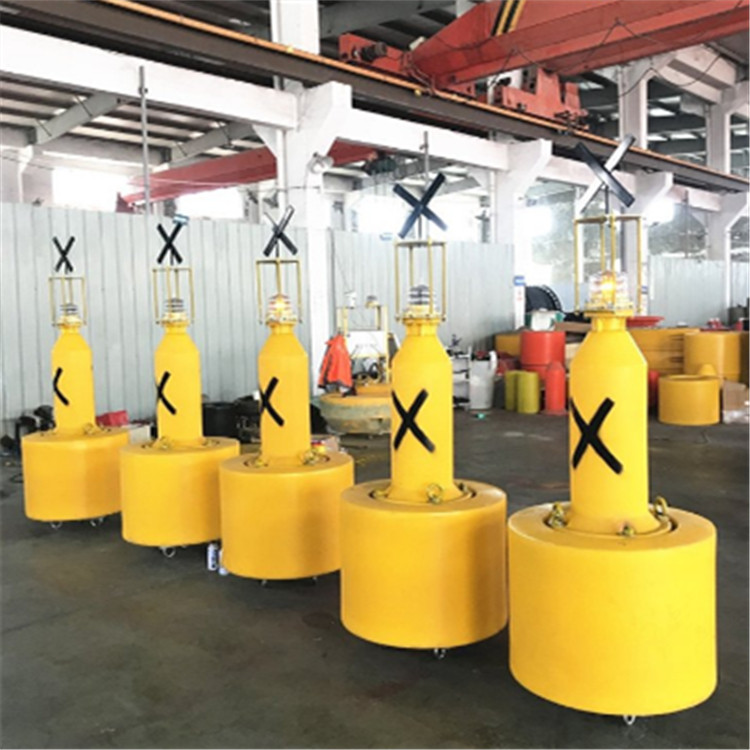 一体式海洋浮标 滚塑一体成型助航浮筒 方位拦截浮球