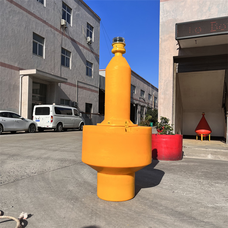 海洋警示养殖区域禁航浮标 抗风浪大型一体式太阳能定位航标