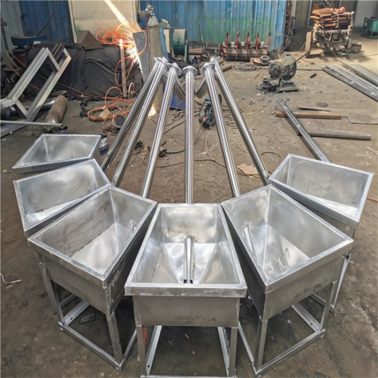 多功能管式传送机 面粉螺旋输送机