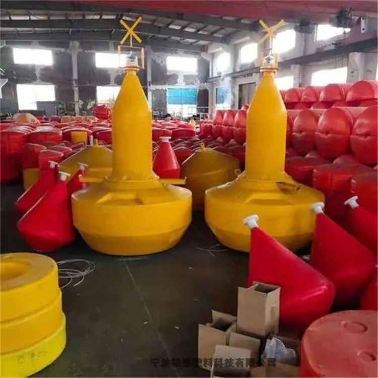 水库渔产养殖区禁航警示航标 百世水面一体式警戒浮体