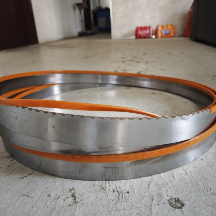 间隔齿金刚砂带锯条