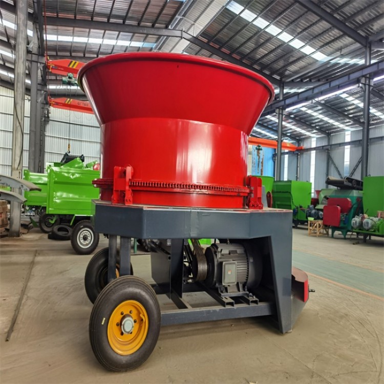 全自动方捆圆捆破碎机 牛羊场秸秆饲料圆盘粉碎机