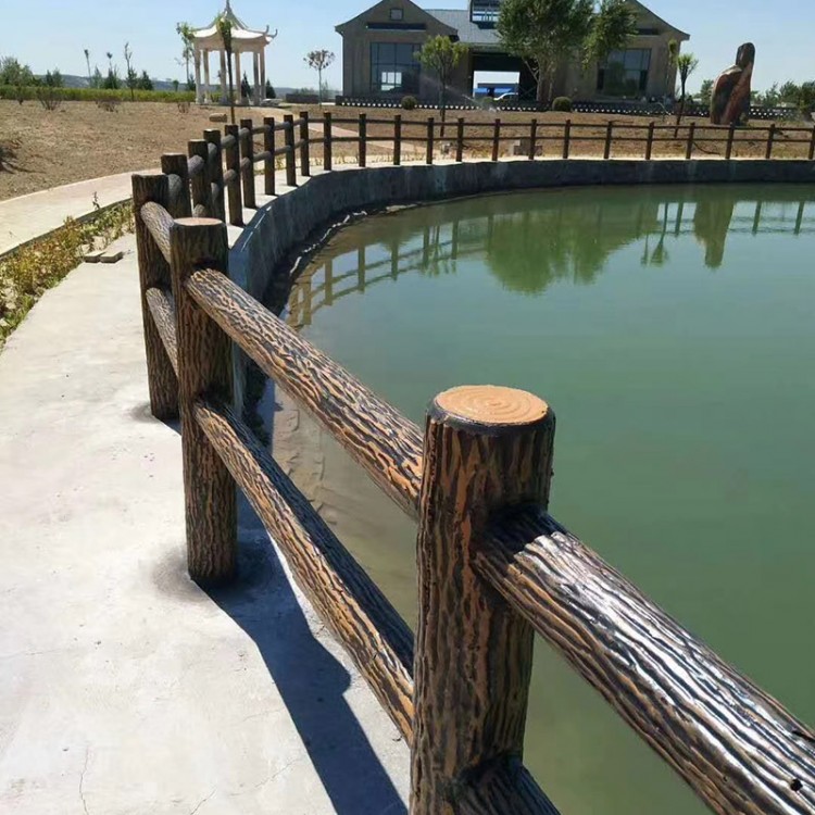 水泥仿树护栏-贵州护栏厂家