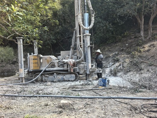 顺通钻井打井工地现场施工视频案例