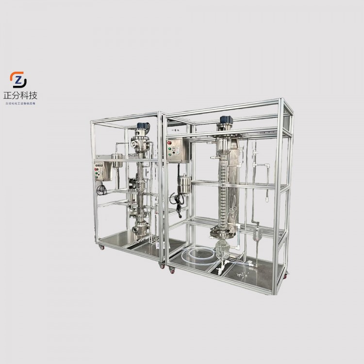 ZFW型高硼硅玻璃实验萃取塔