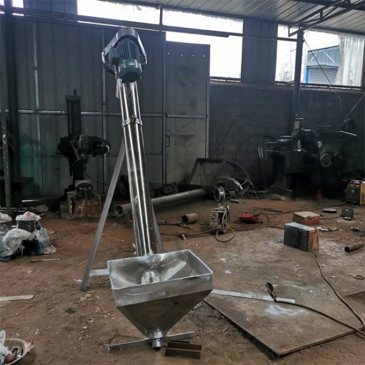 不锈钢U型螺旋水泥上料机 管式绞龙输送机
