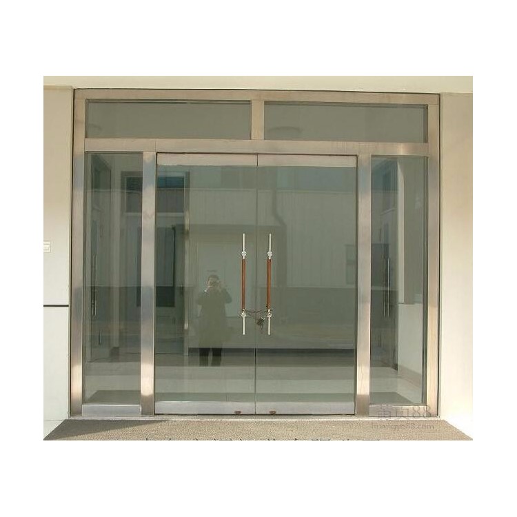 大港区安装玻璃门定做商铺玻璃门全框玻璃门制作