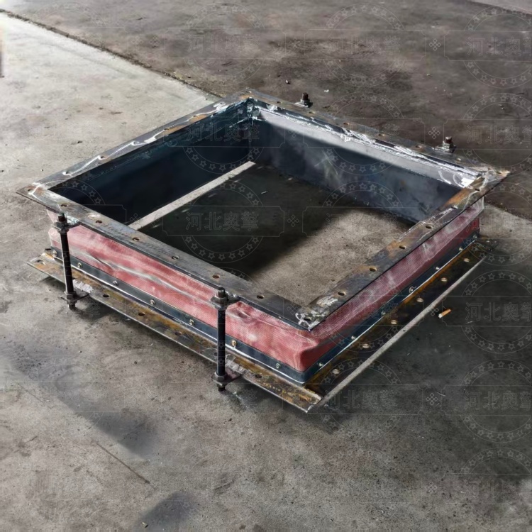 变径非金属膨胀节a：流向控制与支撑结构设置