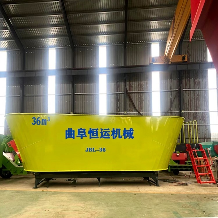 立式TMR养殖场拌料机 牛羊饲料搅拌机