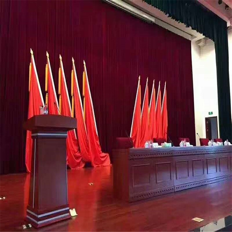 金丝绒舞台幕布