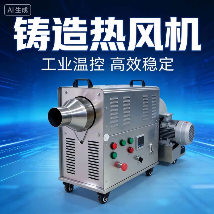 轴承烘干热风机不锈钢材质温度风量可调节使用轻便