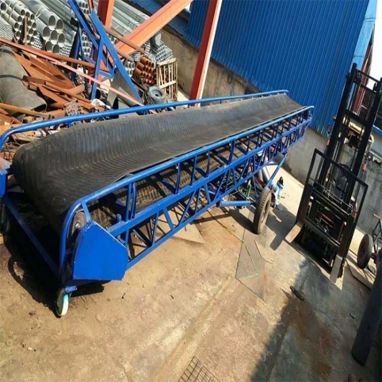 固定式皮带输送机 带式自动上料机