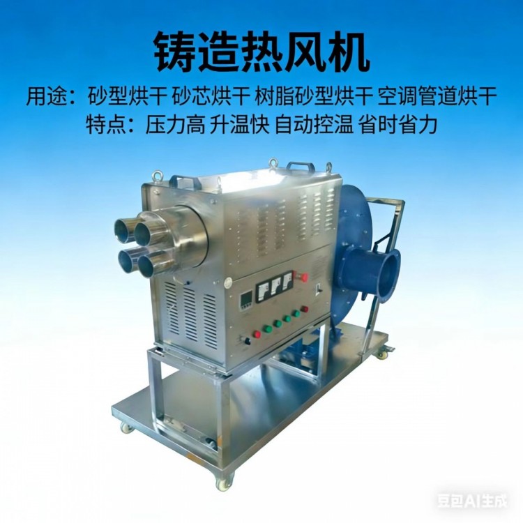 铝屑铜屑烘干热风机温度风量可调节工作性能稳定使用效率高