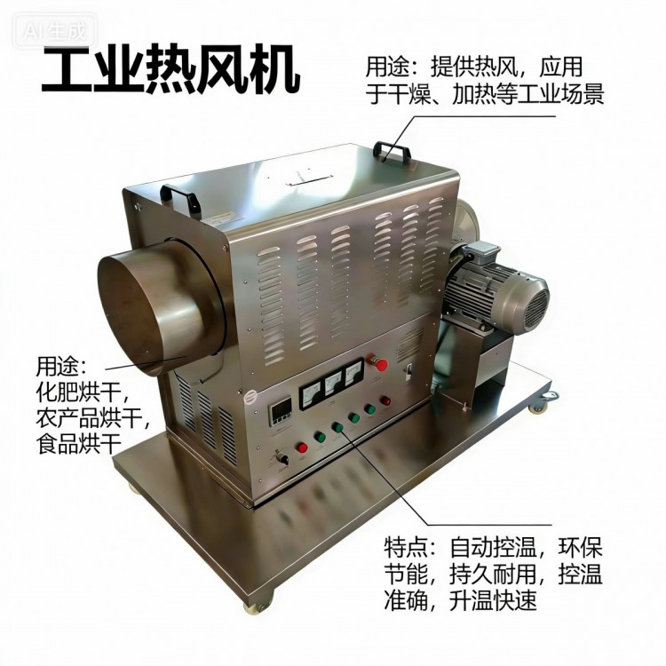 裙带菜烘干热风机不锈钢材质耐腐蚀性强经济耐用