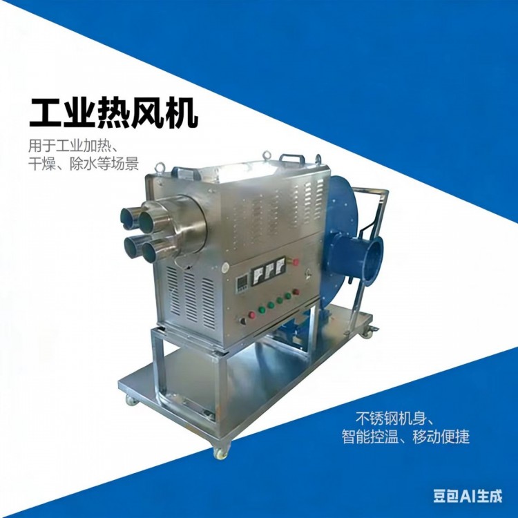 60KW铸造型热风机大风量热风机专业设计操作简单应用范围广