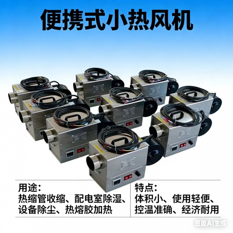 便携式小热风机不锈钢材质自动控温可连续运行经济耐用