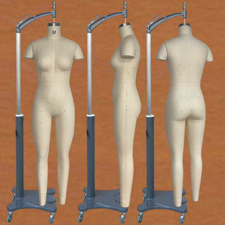 出口高级标准立裁人台-杭州板房裁剪模特-辽宁欧版试衣公仔