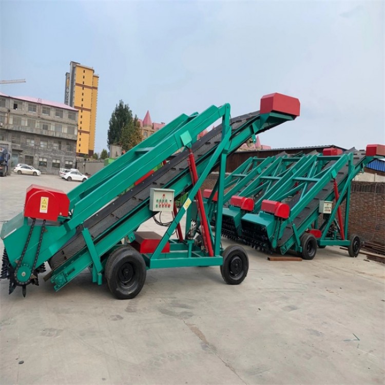 移动式液压升降扒料机 小型青贮取料机