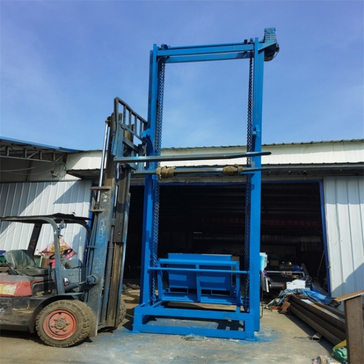 水泥石灰垂直上料机 自动卸料单斗提升机