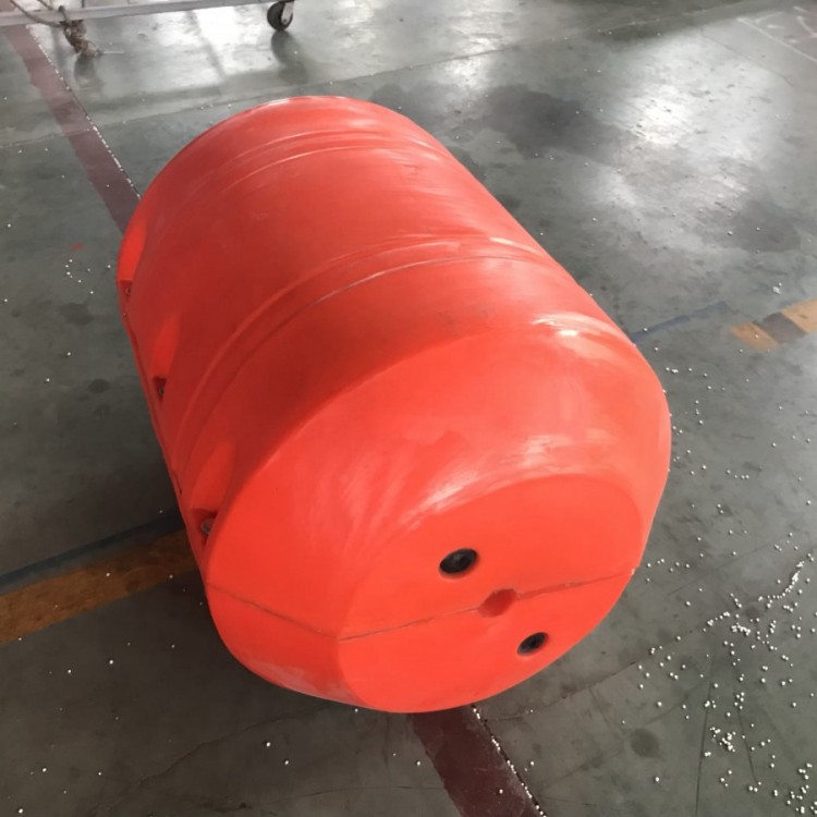 两半式夹网拦污浮排 深水区域警示隔离浮漂 疏浚管道浮筒