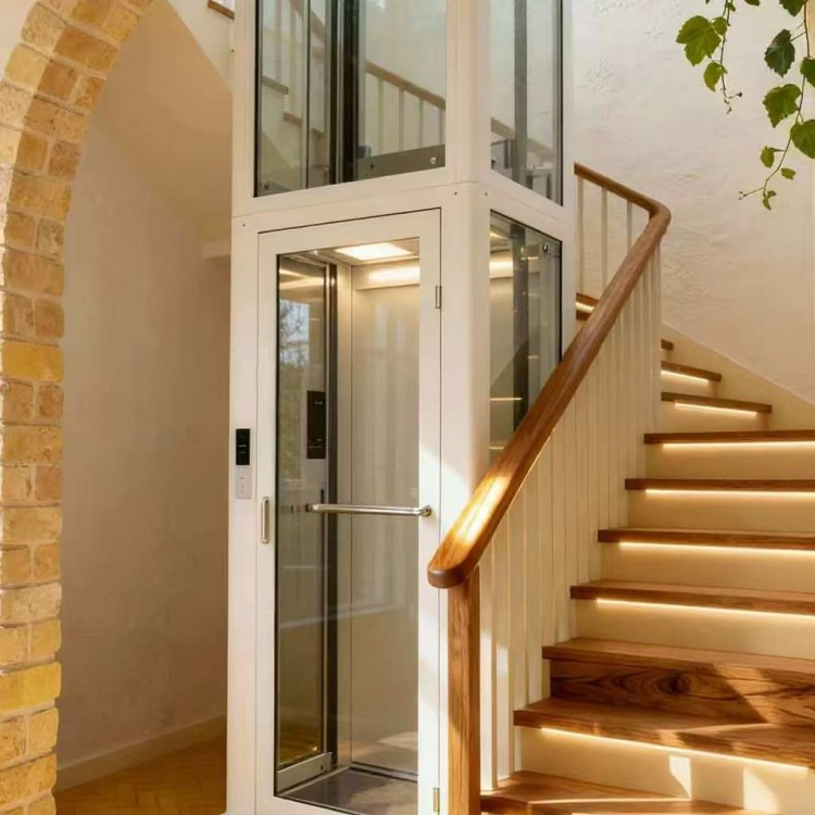 无机房家用电梯省空间安装快颜值高