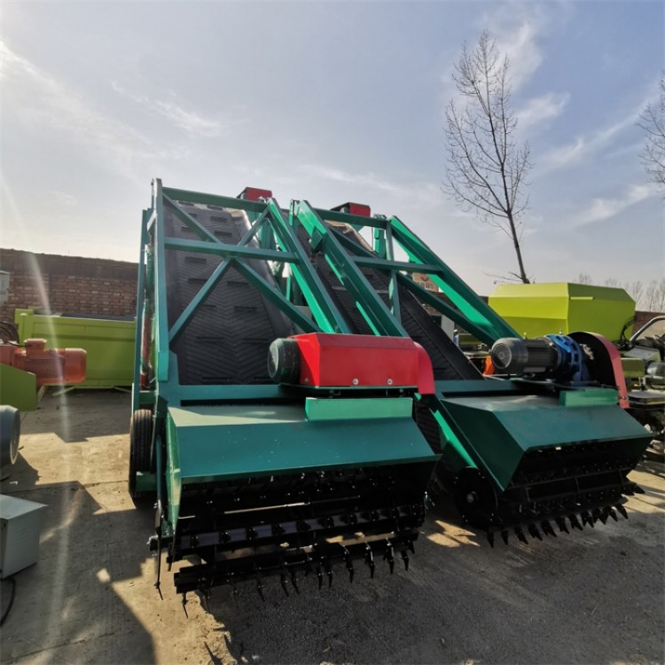 牛羊场青储窖取草机 移动式液压升降取料机