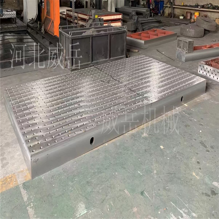 铸铁试验平台调整水平后如何固定地脚螺栓防止松动？