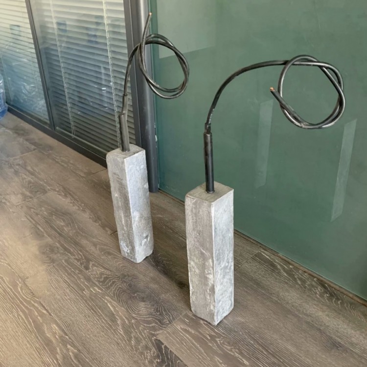 循环水系统钢管防腐用镁阳极14kg预包装镁阳极包22kg测试