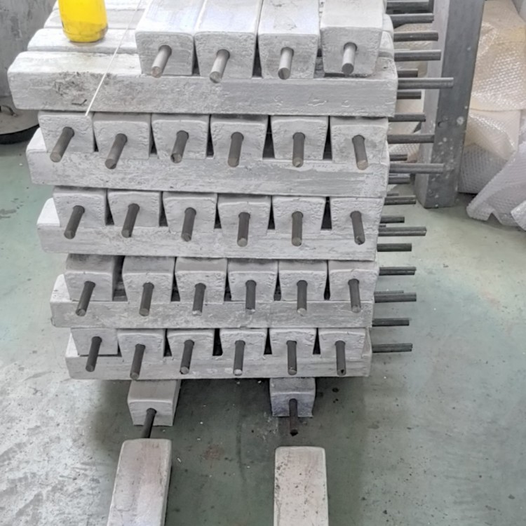 14kg镁合金牺牲阳极 循环水管道防腐材料 智能阴保测试桩镁