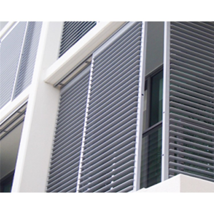 户外遮阳百叶窗-百叶窗-鑫瀚丰智能遮阳