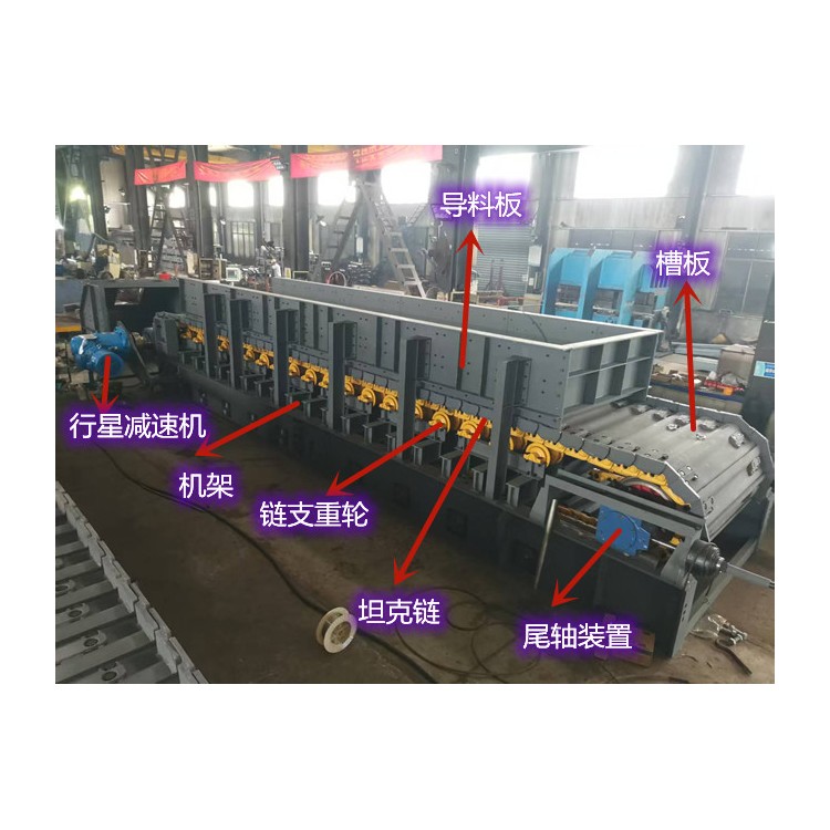 联源公司板式给料机结构优化措施进一步说明
