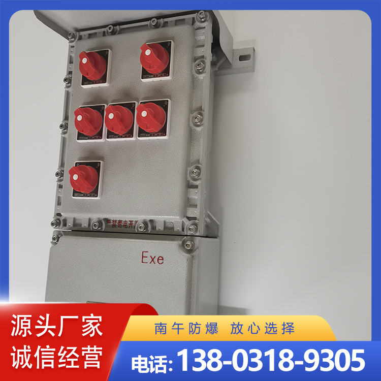 防爆配电箱铸铝合金 照明动力控制箱