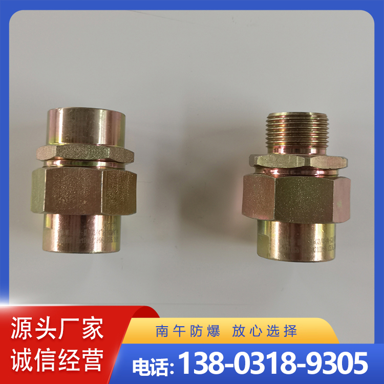 防爆管接头 G3/4内外丝螺纹 6分直接头