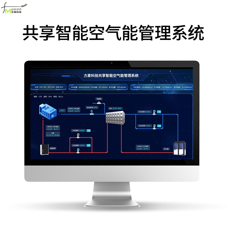 空气能智能管理系统 共享自助软件 物联网定制开发