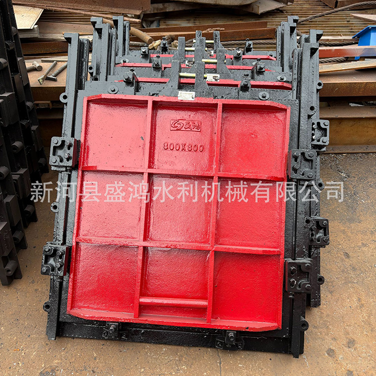 苏标铸铁闸门镶铜闸门双向止水一体式闸门水渠河道水闸平板闸门