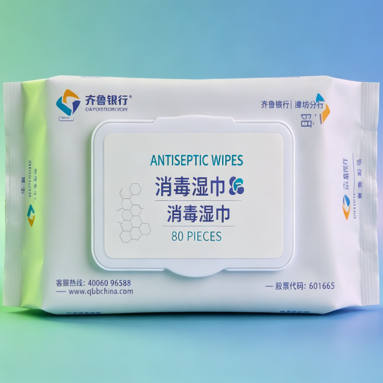 华医洁医用消毒湿巾60片80片5个9消毒湿巾代工贴牌工厂