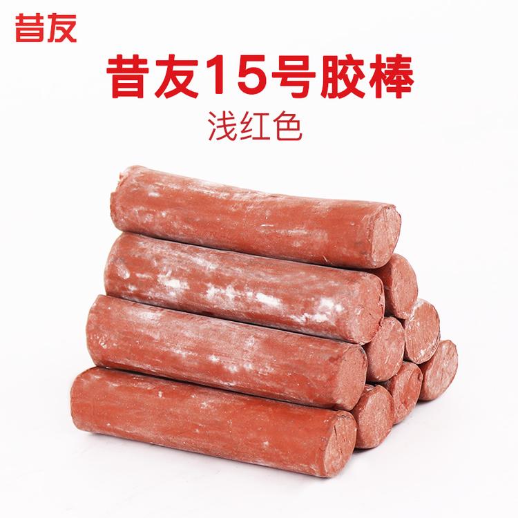 高温带压堵漏胶棒昔友15号带压密封注剂卡具注胶红胶棒20mm