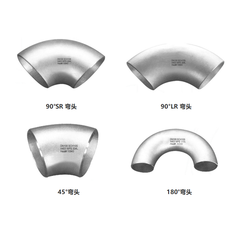 90°短半径弯头