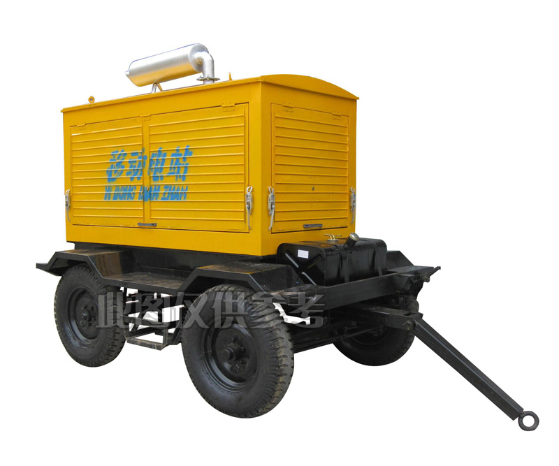 75KW-150KW柴油发电机组移动拖车